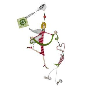 Care & Wonder Metal Bloomingdale’s Angel Ornament Hanging Decor 15" - NWT